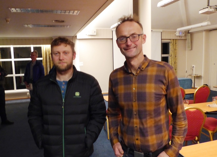 Ny leiar i Uskedalen Bondelag, Stian Haugland og Anders Felde