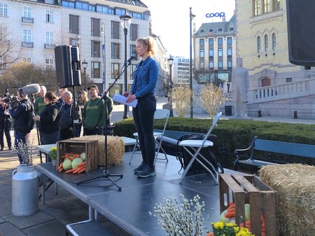 Marthe Holthe Sirivik holdt tidligere denne uka en flammende appell for våre politikere om situasjonen som ung bonde
