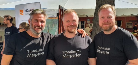 Glade gutter hos Trondheims Matperler