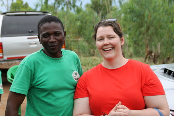Tidligere nestleder Frøydis Haugen i Malawi i 2018.