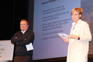 Hans Petter Aasen og Sigrid Hjørenegård