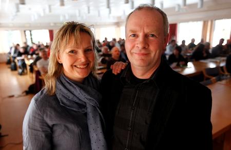 Trine Hasvang Vaag og Kåre Peder Aakre.