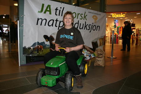 Grete Liv Olaussen sier ja ti norsk matproduksjon