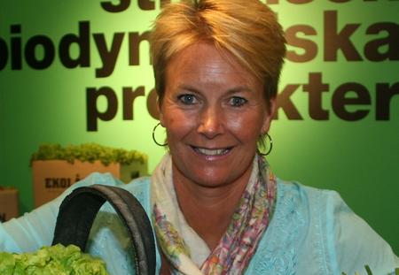Daglig leder i Bondens marked, Aina Bartmann. Foto: Odd Gunnar Nordengen.