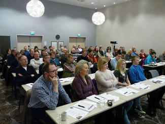 75 personer deltok på seminaret Bonden i todsklemma i Molde 27. januar.