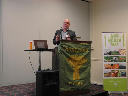 Fylkesleder Bernt Skarstad åpnet årsmøtet vårt.