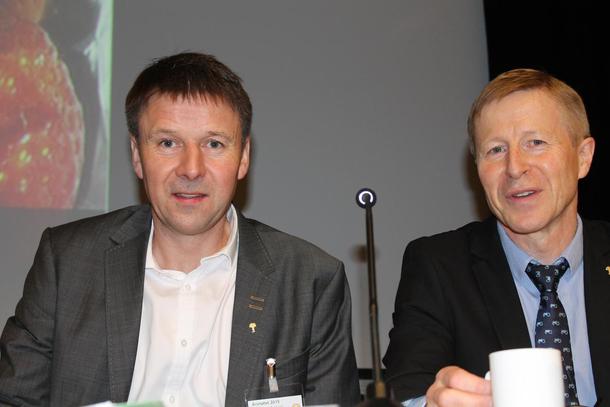  Lars Petter Bartnes (t.v.) og Per Skorge. ( foto: øystein moi )