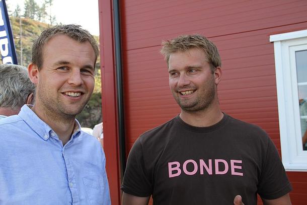 To gilde gutar. Kjell Ingolf og Knut Erik. (foto: øystein moi )