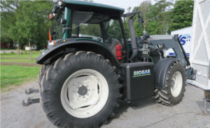 Traktor på biogass