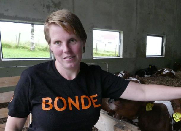 Marit Epletveit, leiar i Rogaland bondelag, støttar forslaget frå Norsvin om veterinærkrav i svinenæringa. 