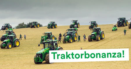 Traktor i Landbrukspodden