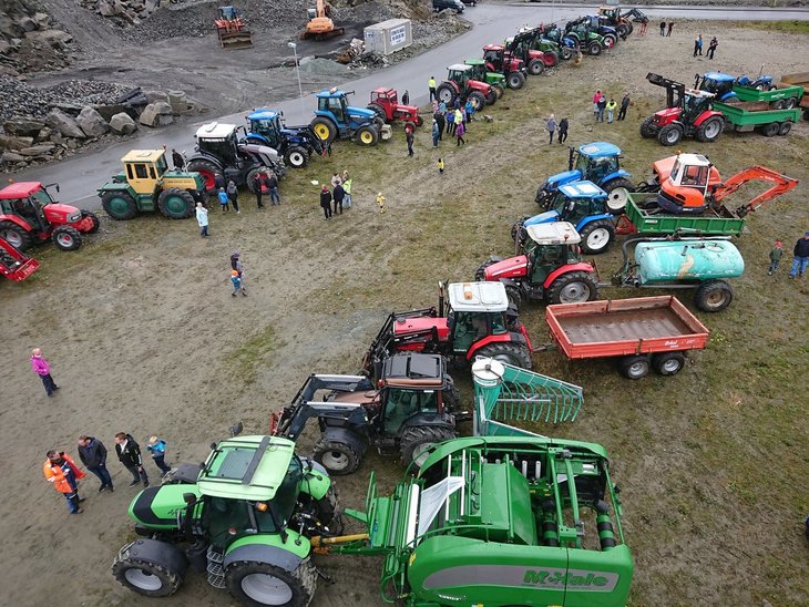 Traktorens Dag. Foto: Sveio Bondelag